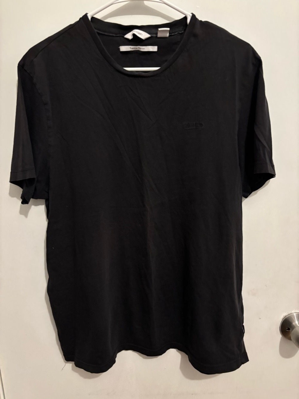 Calvin Klein Black Short Sleeve Crewneck Tee
